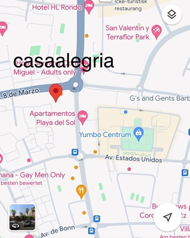 Bungalow Casa Alegria Yumbo Maspalomas  Bagian luar foto